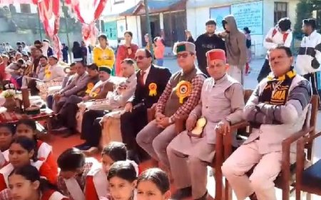 कफोटा स्कूल में वार्षिक पारितोषिक वितरण समारोह की धूम 