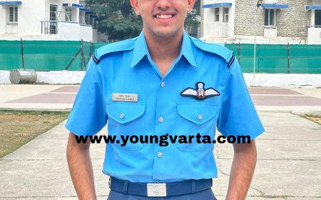 भारतीय सेना में फ्लाइंग आफिसर बने  पालमपुर के प्रथम परमार , दादा भी आर्मी में दे चुके हैं सेवाएं