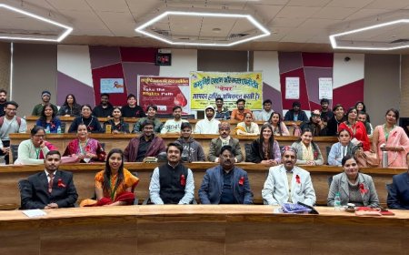 केयर" संस्था पांवटा साहिब द्वारा IIM सिरमौर में विश्व एड्स दिवस अभियान के अन्तर्गत कम्युनिटी इवेंट का आयोजन 