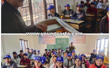 धर्मपुर कॉलेज में राष्ट्रीय सेवा योजना इकाई का सात दिवसीय विशेष शिविर का आयोजन