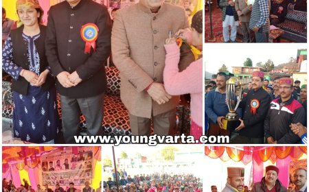 गांव के विकास के लिए युवाओं की पहल सराहनीय , क्रिकेट प्रतियोगिता के शुभारंभ पर बोले सांसद सुरेश कश्यप 