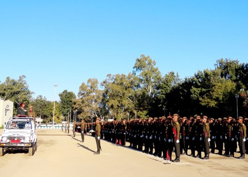 14 गोरखा प्रशिक्षण केंद्र सुबाथू से चौथे बैच के 307 अग्निवीर पास आउट