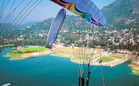 प्रशासनिक स्तर पर बिलासपुर में पहली बार नेशनल लेवल की पैराग्लाइडिंग प्रतियोगिता के आयोजन की तैयारी