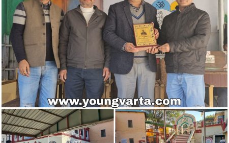 द हिमाचल स्कूल एडॉप्शन प्रोग्राम के तहत एडीएम सिरमौर एलआर वर्मा ने शमशेर पाठशाला को लिया गोद