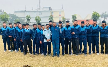 14 वीं नेशनल ड्राप रॉ बॉल के लिए पटना पहुंची हिमाचल की टीम     