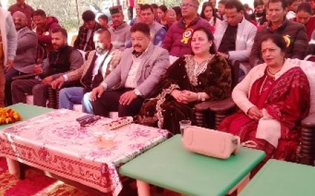 ददोग प्राइमरी स्कूल में वार्षिक उत्सव धूमधाम से आयोजित 