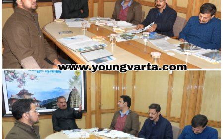 हिमाचल में पर्यटन विकास पर खर्च होंगे 2415 करोड़ , पर्यटन अधोसंरचना निर्माण व सुदृढ़ीकरण पर रहेगा फोकस : मुख्यमंत्री