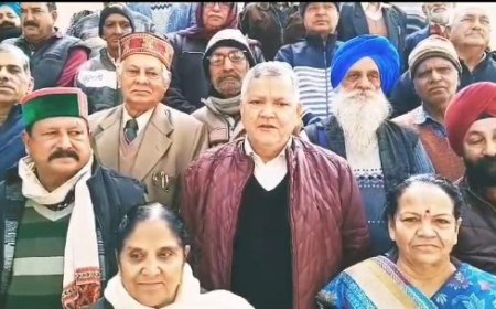 नालागढ़ में पेंशनर एवं वरिष्ठ नागरिक कल्याण संगठन की बैठक आयोजित 