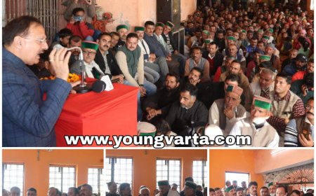 कमरऊ पटवार वृत को मिला भवन , उद्योग मंत्री हर्षवर्धन चौहान ने किया लोकार्पण