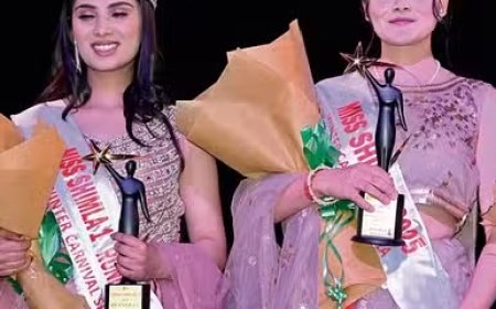 विंटर कार्निवल में मनाली की तर्ज पर कुमारसैन की विभा नेगी के सिर सजा मिस शिमला का ताज 