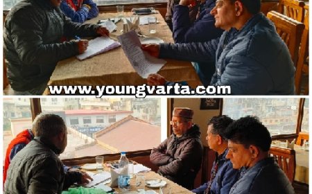 सिरमौर प्रेस क्लब के चुनाव को लेकर गठित चुनाव समिति की बैठक नाहन में संपन्न 