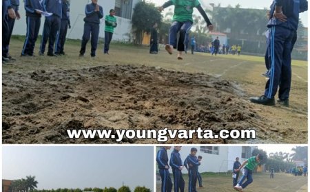 द रोज ऑर्किड वर्ल्ड स्कूल में स्पर्धा खेल महोत्सव का समापन