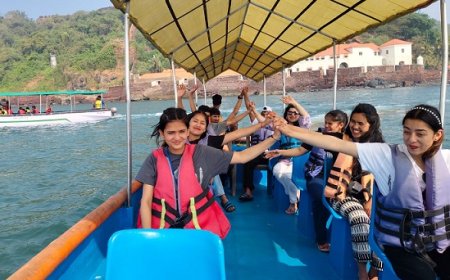 पहली बार हवाई यात्रा की और गोवा पहुंचे चिल्ड्रन ऑफ द स्टेट,क्रूज राइड का चिल्ड्रन ऑफ द स्टेट ने लिया आंनद