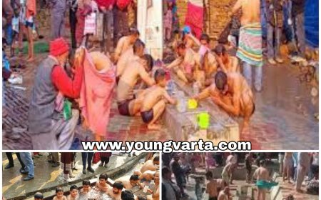 मकर संक्रांति पर तत्तापानी में जुटे हजारों श्रद्धालु , देशभर से आये भक्तों ने लगाई आस्था की डुबकी , कइयों ने किया तुलादान