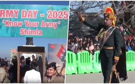 सेना दिवस के मौके पर शिमला में 'नो योर आर्मी' मेला का आयोजन, सेना को जानने का आमजन को मिलेगा मौका 