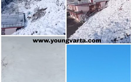 हिमाचल प्रदेश में मौसम लेगा करवट , 1 और 4 फरबरी को बारिश बर्फबारी के आसार