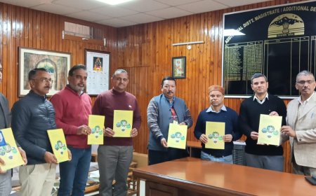 प्राथमिकता वाले क्षेत्रों को 1956 करोड़ के ऋण की संभावना , एडीएम ने रिलीज की नाबार्ड की संभाव्यतायुक्त ऋण योजना