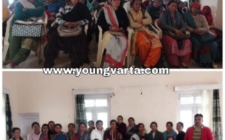 नीलम अध्यक्ष और शीला महासचिव और धन्वंती प्रोजेक्ट संगडाह की कोषाध्यक्ष नियुक्त 