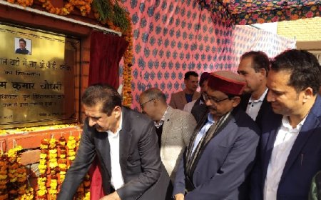 दून विधायक चौधरी रामकुमार ने सिविल अस्पताल बद्दी की नई ओपीडी का किया शिलान्यास