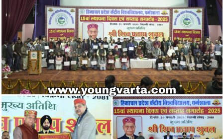 भारतीय ज्ञान परम्परा को बढ़ाने में केंद्रीय विश्वविद्यालय का प्रयास सराहनीय ,  सीयू के स्थापना दिवस समारोह में बोले राज्यपाल