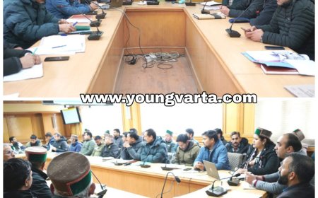 समय पर सभी विकासात्मक कार्य पूर्ण करें सभी विभाग , विभागाध्यक्षों की साप्ताहिक समीक्षा बैठक में डीसी ने दिए निर्देश