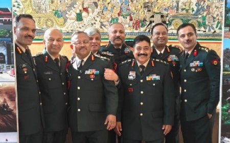 कर्नल संजय शांडिल व पूनम शांडिल ने नई दिल्ली में 140वीं सेवानिवृत्त अधिकारी संगोष्ठी में लिया भाग