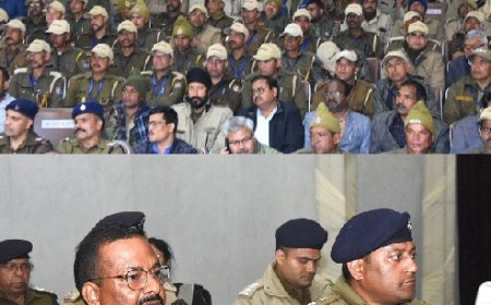नगर निकाय चुनाव के मद्देनजर हरिद्वार पुलिस एवं प्रशासन ने कसी कमर