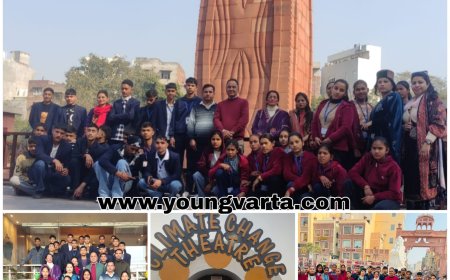 भ्रमण के दूसरे दिन गोल्डन टेंपल में चिल्ड्रन ऑफ द स्टेट ने  गोल्डन टेंपल में टेका माथा