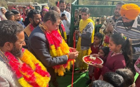 विद्यालयों में बेहतर अधोसंरचना निर्माण के लिए प्रदेश सरकार प्रतिबद्ध : राम कुमार