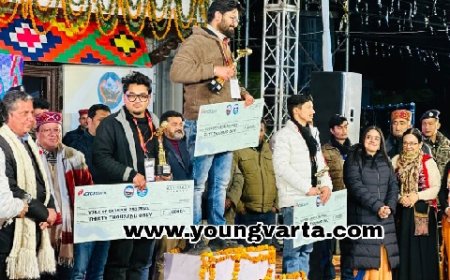 वॉयस ऑफ कार्निवाल-2025 का विजेता बना सिरमौर का कार्तिक ठाकुर