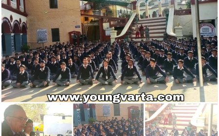 स्वस्थ रहने के लिए शारीरिक , मानसिक और सामाजिक रूप से स्वस्थ होना चाहिए , प्रिंसिपल डॉ राजीव तुली ने छात्रों को दिए आगे बढ़ने के टिप्स