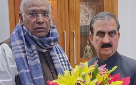 मल्लिकार्जुन खरगे से मिले सीएम सुक्खू, महाकुंभ में हुई भगदड़ की घटना पर जताया दुख