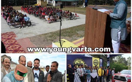 नशे के खिलाफ राज्यपाल ने चायल में चलाया नशामुक्ति अभियान , गवर्नर ने एन्टी ड्रग रैली को  दिखाई हरी झण्डी