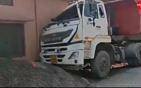 पांवटा में नहीं थम रहे सड़क हादसे,लोगों के लिए परेशानी का कारण बन रहे तेज रफ्तार भारी भरकम वाहन