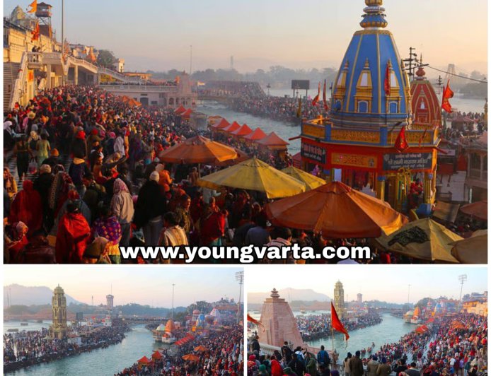 आस्था के आगे फीकी पड़ी कंपकपाती ठंड , उत्तरकाशी से लेकर हरिद्वार तक मकर संक्रांति पर स्नान को उमड़े श्रद्धालु