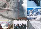 उत्तराखंड मे माणा कैंप के पास भारी हिमस्खलन , बर्फ में दबे 57 मजदूर , 10 को बाहर निकाला , भारी बर्फबारी के कारण रेस्क्यू ऑपरेशन बंद