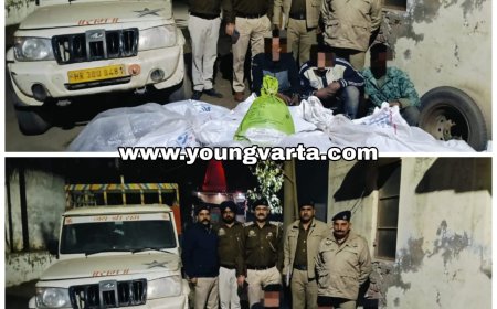 कंपनी से 23 लाख का सामान चोरी मामले में चार आरोपी गिरफ्तार , पुलिस ने जब्त की गाड़ी 