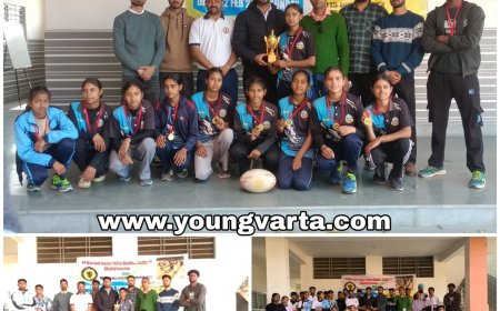 कोटडी व्यास क्लब और द स्कॉलर होम ने जीती जिला स्तर रग्बी प्रतियोगिता