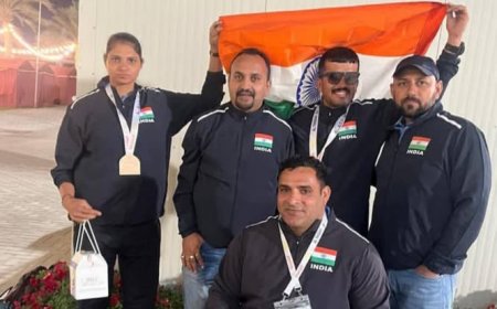 संगड़ाह के पैरा एथलीट विरेन्द्र ने शारजहां में 5000 मीटर दौड़ में जीता गोल्ड