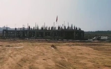 प्रदेश के पहले मेडिकल डिवाइस पार्क का काम एक महीने से बंद,कंस्ट्रक्शन कंपनी की पेमेंट जारी न होना वजह 