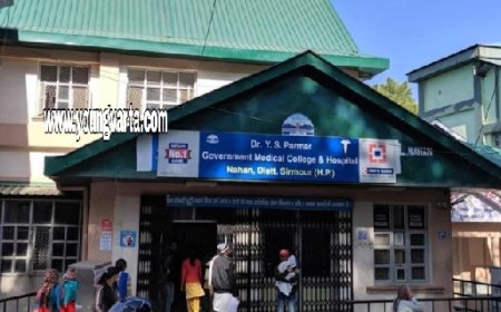 दुखद : मेडिकल कॉलेज नाहन में एडमिट महिला की डिलीवरी के दौरान नवजात सहित मौत