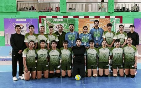 हैंडबॉल ऊना की महिला टीम ने नेशनल गेम्स में जीता पहला मुकाबला
