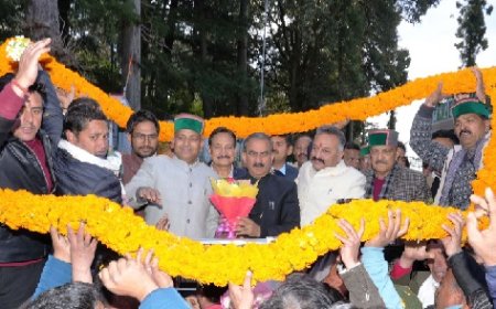 सिराज विधानसभा क्षेत्र के प्रतिनिधिमंडल ने सीएम सुक्खू का जताया आभार 