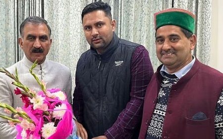 युवा कांग्रेस के नवनियुक्त प्रदेश अध्यक्ष छतर सिंह ठाकुर ने राजीव भवन शिमला में संभाला पदभार  