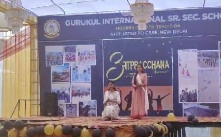 गुरुकुल स्कूल में विदाई समारोह का आयोजन,सृष्टि नेगी 'मिस गुरुकुल' व विलोचन कलेट 'मास्टर गुरुकुल