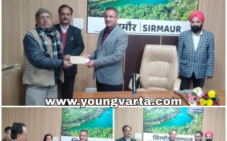 मेरी पाॅलिसी मेरे हाथ अभियान का उपायुक्त सिरमौर ने किया शुभारंभ