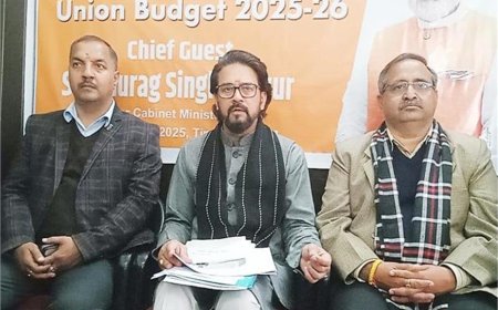 हिमाचल में रेल लाइन प्रोजैक्ट के 1,800 करोड़ नहीं दे रही सुक्खू सरकार : अनुराग ठाकुर