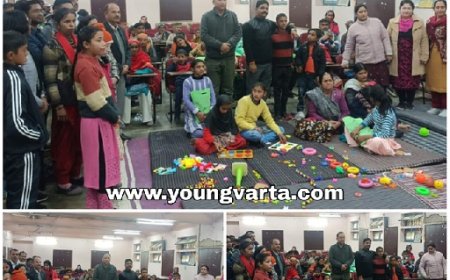 जिला परियोजना अधिकारी रीता गुप्ता की अध्यक्षता में दो दिवसीय थैरेपीयूटिक कैंप का समापन 