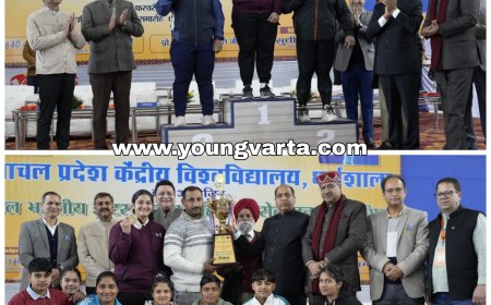 केंद्रीय विवि में अखिल भारतीय इंटर जोनल महिला भारोत्तोलन प्रतियोगिता संपन्न , एमडीयू रोहतक बनी ओवरऑल विजेता