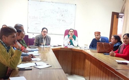 प्लास्टिक कचरे के सही निपटान और एकत्रीकरण को दें बढ़ावा, समीक्षा बैठक में दिए निर्देश